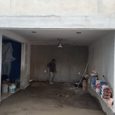 Plafón y muros de Durock