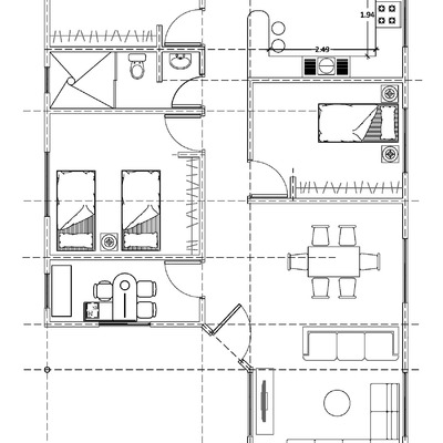 PROYECTO CASA HABITACIÓN ESTANCIA VIEJA