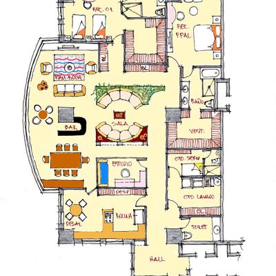 Proyecto & Construcción residencias paricular.