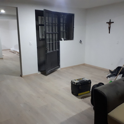 Piso laminado indios verdes