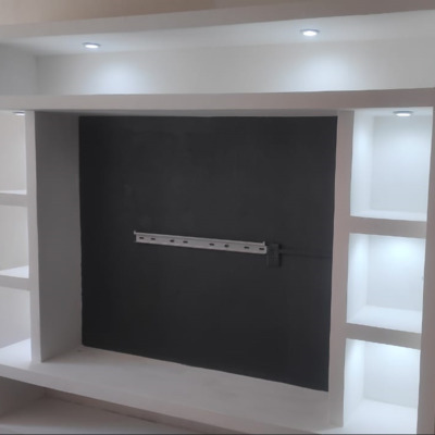 Muros divisorios y Mueble TV