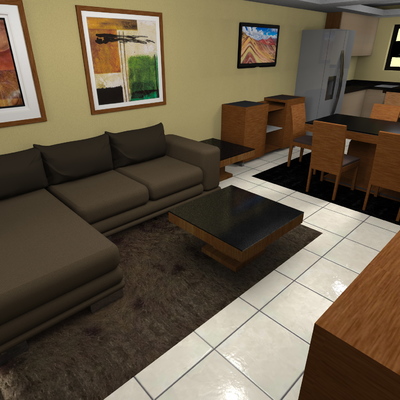 Proyecto "Diseño de interior y redistribución de casa ISLAND"