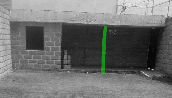 ¿Cómo meter columna en trabe ya construida?