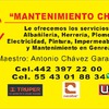 Mantenimiento Chávez